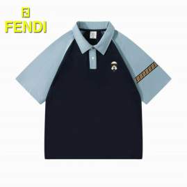 Picture of Fendi Polo Shirts Short _SKUFendiM-3XL12yr17428191